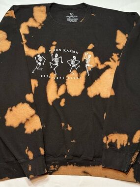 Southern Bliss Co Karma Bleached Skeletons Crewneck Sweatshirt 3XL